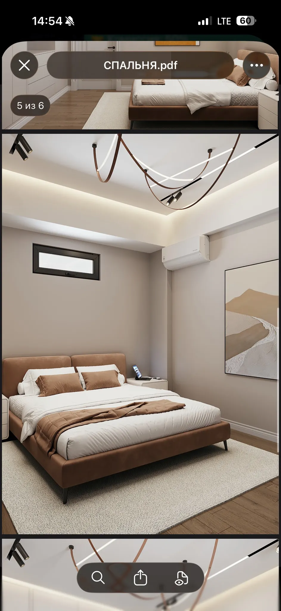 Ijaraga beriladi 2 xonali kvartira, 65 m², 6/8 qavat — Yakkasaroy tumani