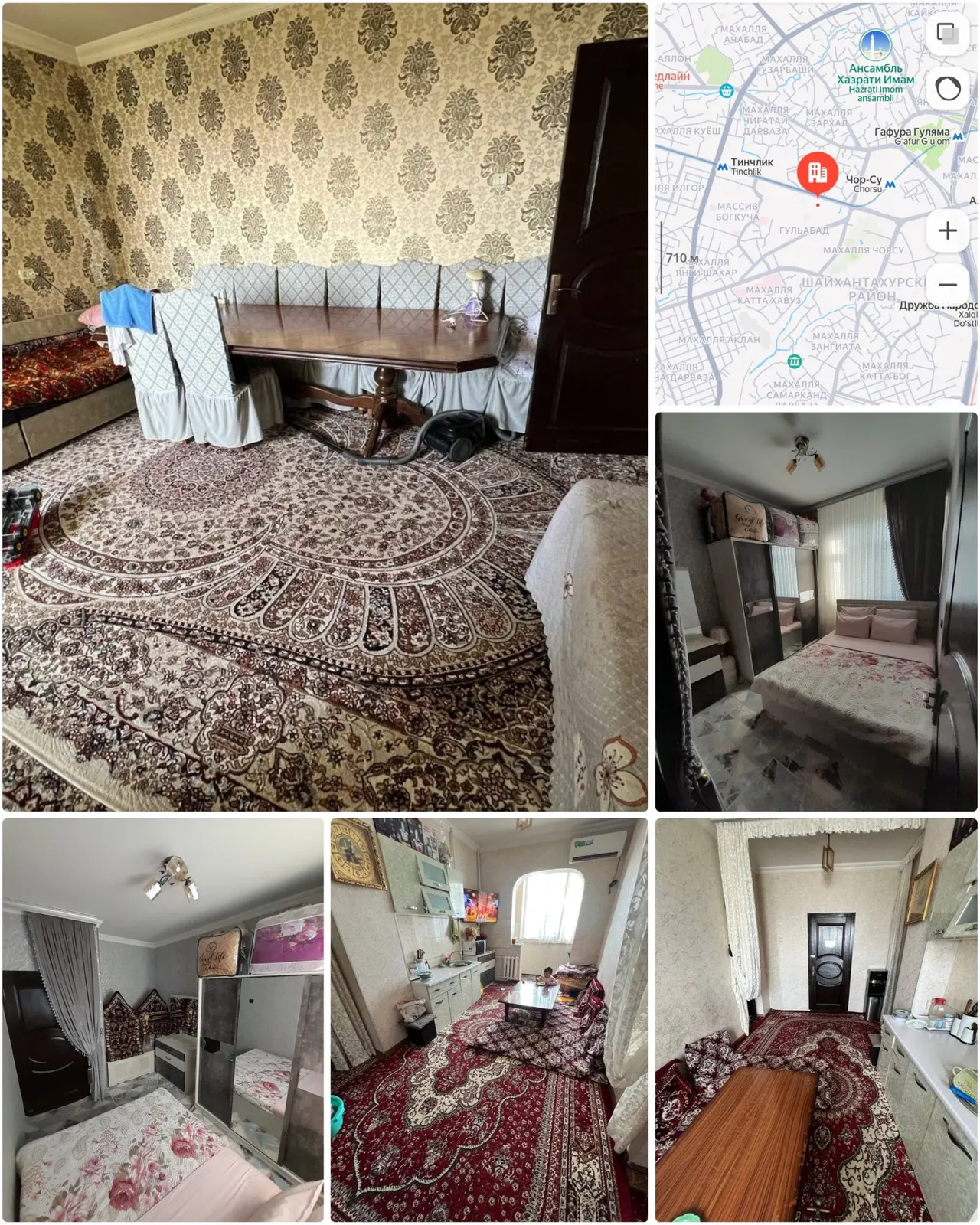 Сотилади 2 хонали квартира, 58 м², 8/9 қават — Шайхонтоҳур тумани
