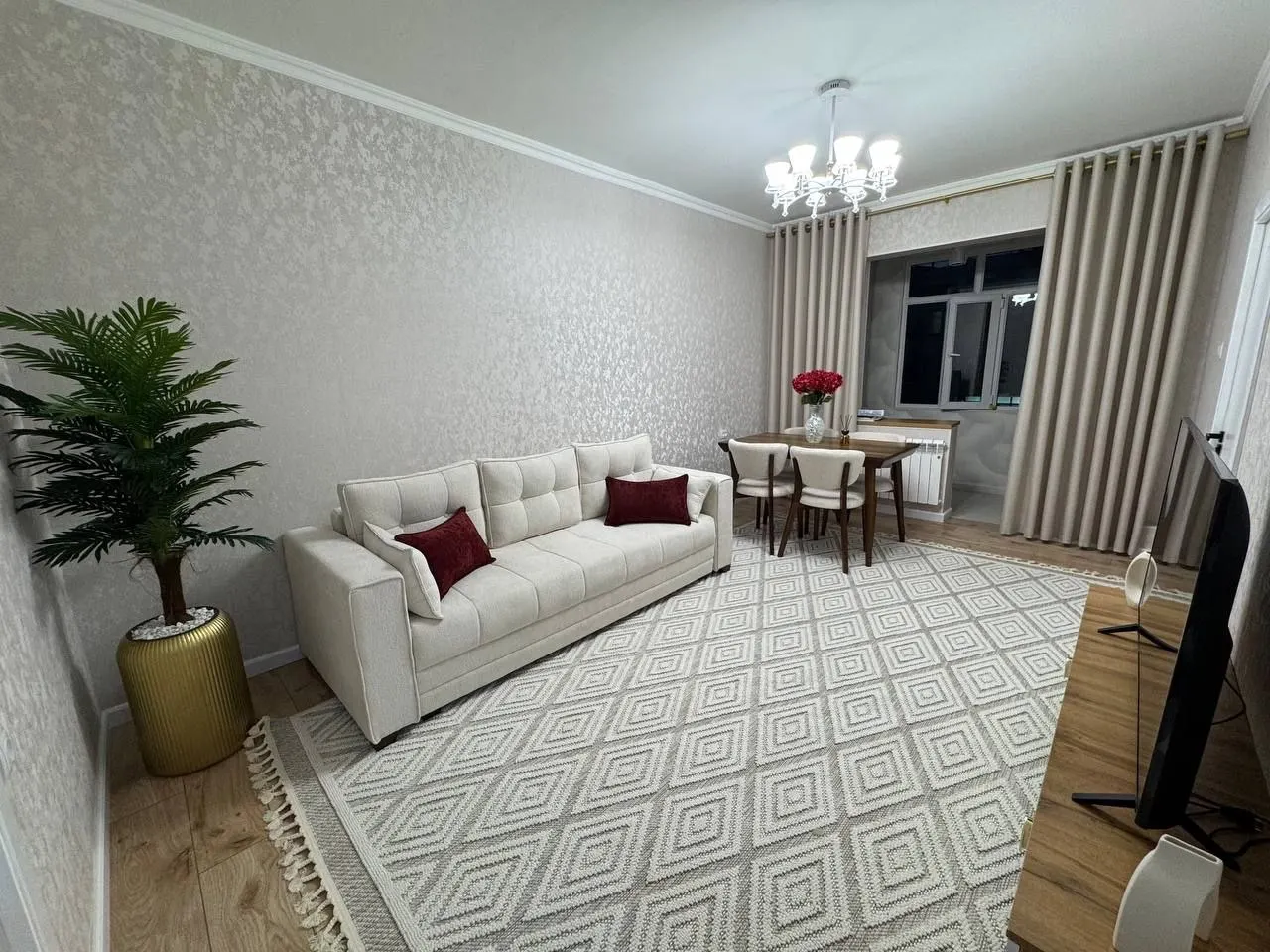 Sotiladi 3 xonali kvartira, 46 m², 3/4 qavat — Mirzo Ulugʻbek tumani