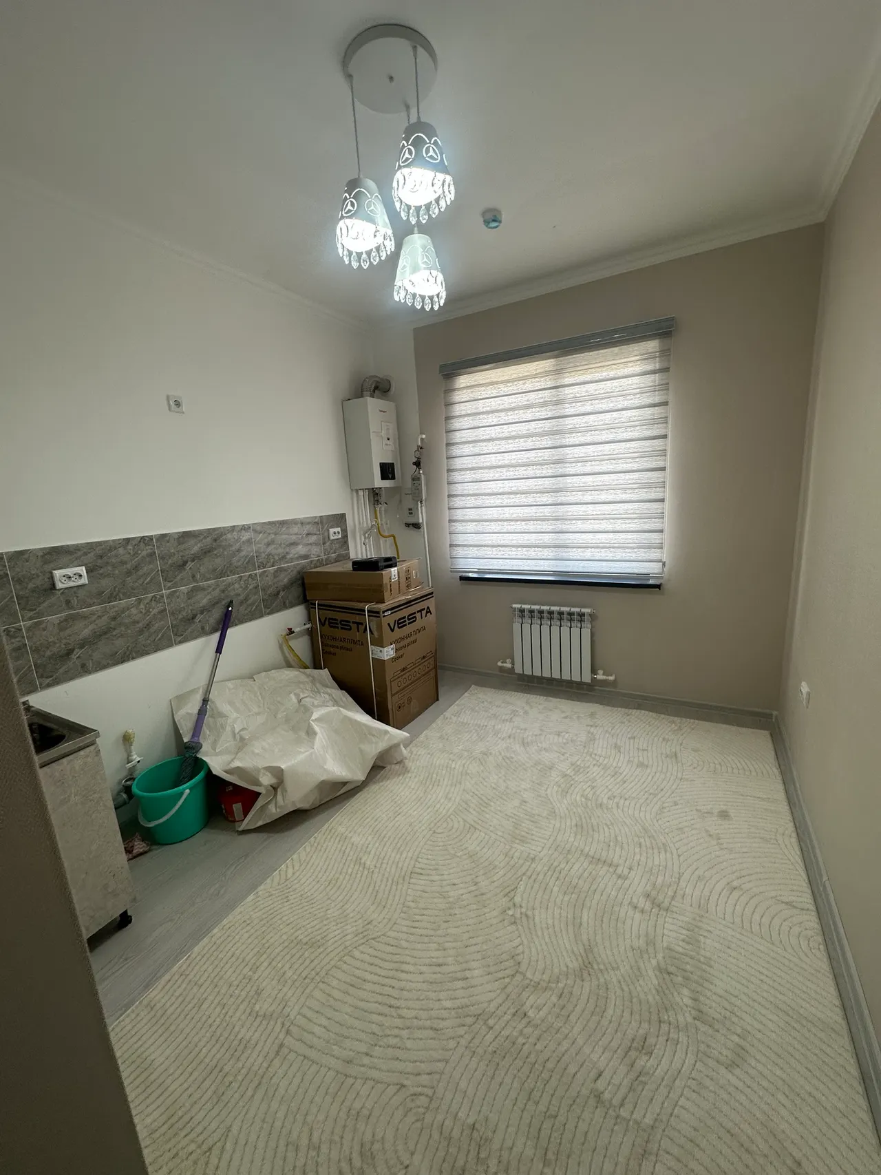 Продаётся 1-комнатная квартира, 41 м², 12/16 этаж — Сергелийский район