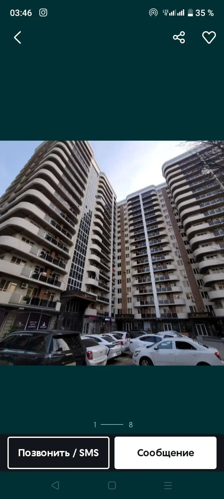 Сотилади 3 хонали квартира, 75 м², 11/16 қават — Юнусобод тумани