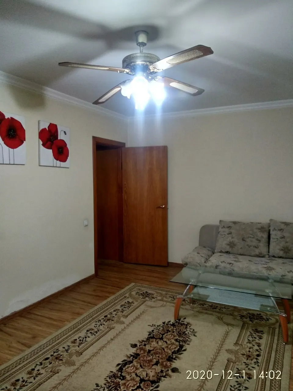 Ижарага берилади 1 хонали квартира, 35 м², 2/4 қават — Миробод тумани