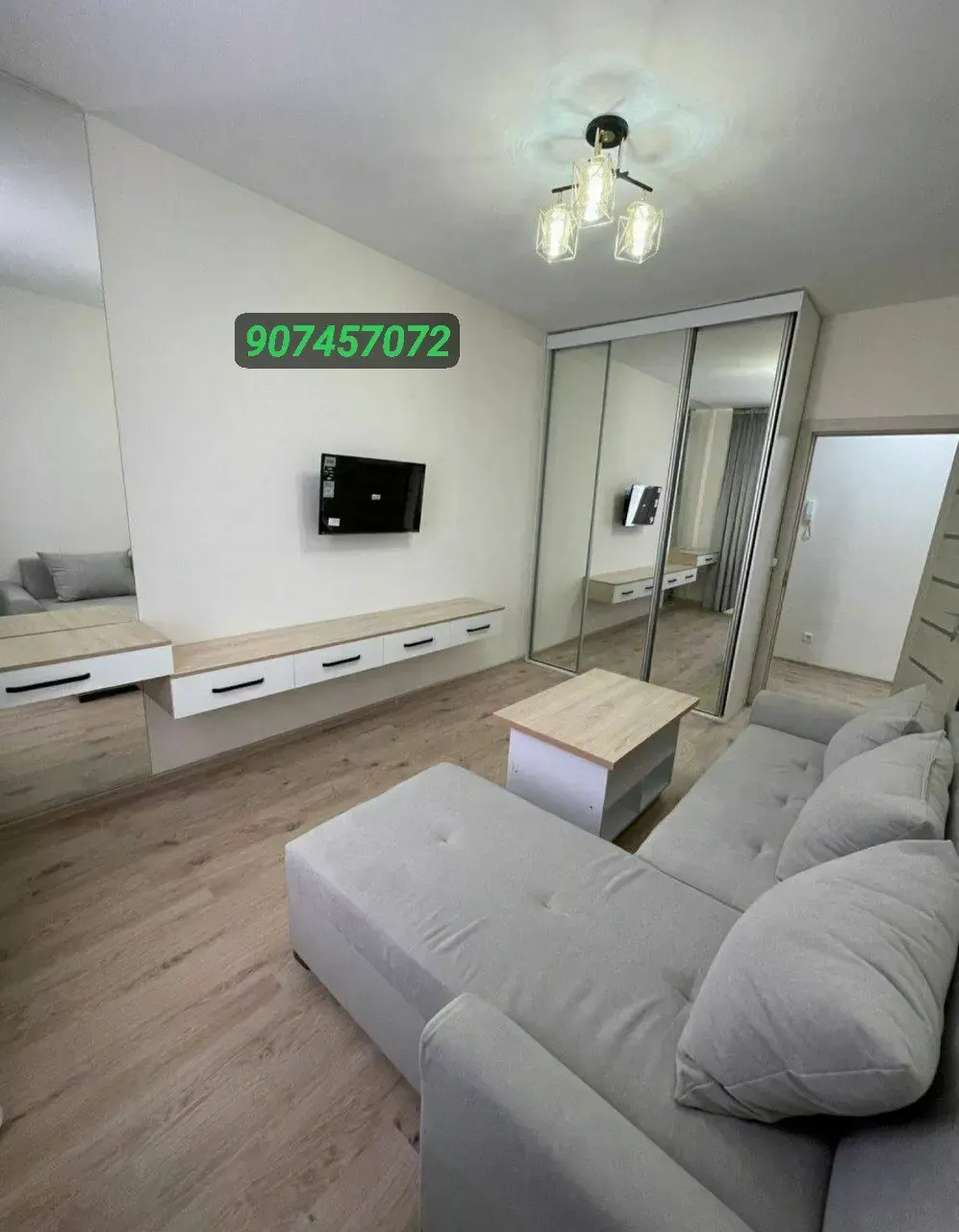 Сдаётся 1-комнатная квартира, 37 м², 3/9 этаж — Алмазарский район