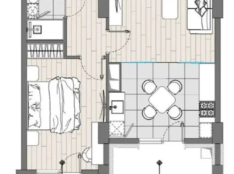 Sotiladi 2 xonali kvartira, 53 m², 4/14 qavat — Yunusobod tumani