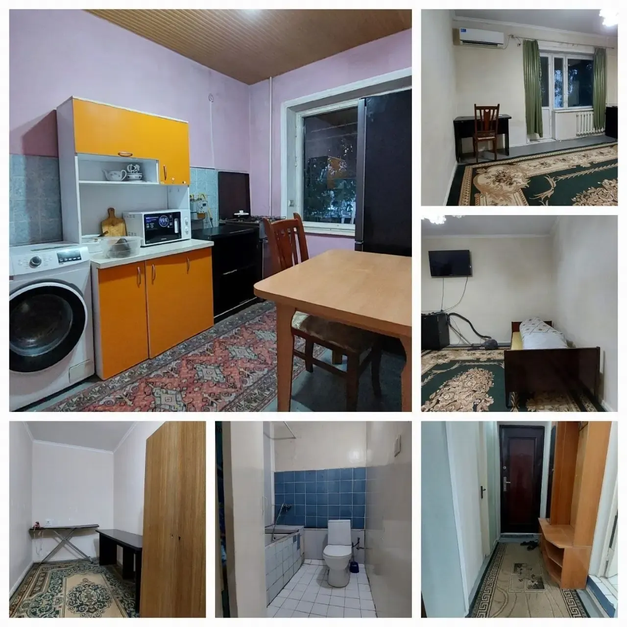 Сдаётся 1-комнатная квартира, 38 м², 4/4 этаж — Мирабадский район