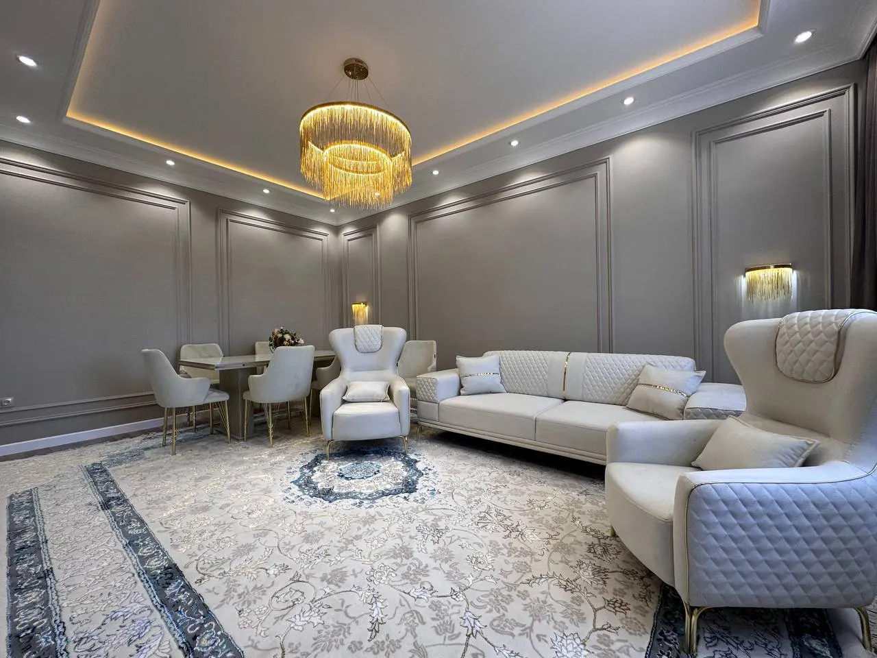 Ижарага берилади 3 хонали квартира, 120 м², 8/10 қават — Миробод тумани