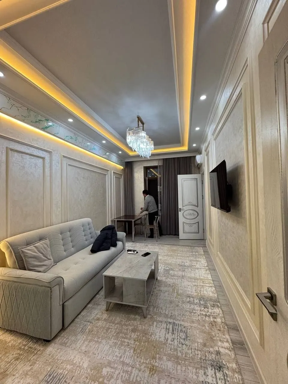 Ижарага берилади 3 хонали квартира, 60 м², 8/10 қават — Яккасарой тумани
