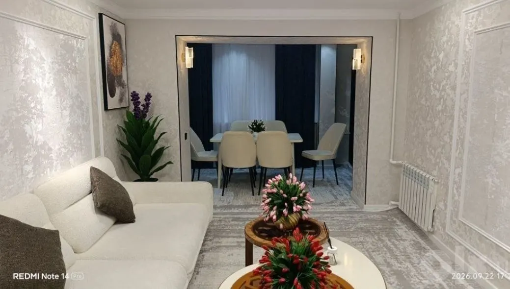 Sotiladi 3 xonali kvartira, 70 m², 3/4 qavat — Chilonzor tumani