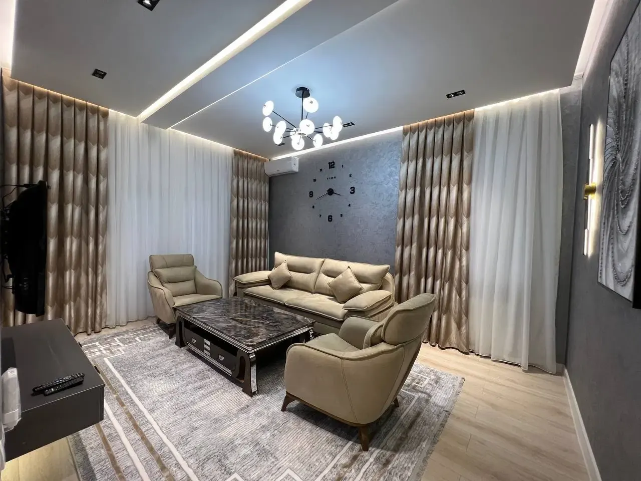 Ижарага берилади 2 хонали квартира, 52 м², 4/8 қават — Миробод тумани