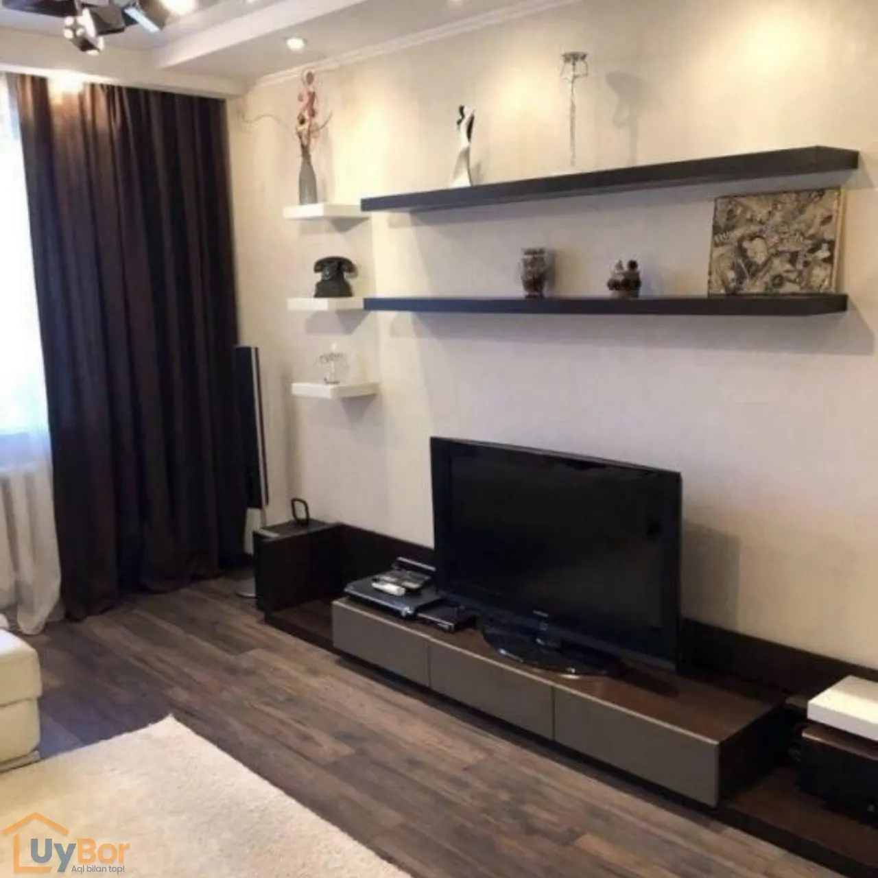 Ижарага берилади 1 хонали квартира, 35 м², 2/4 қават — Чилонзор тумани
