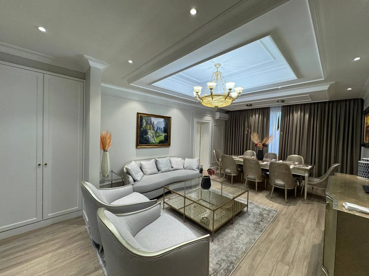 Ижарага берилади 4 хонали квартира, 130 м², 3/8 қават — Миробод тумани