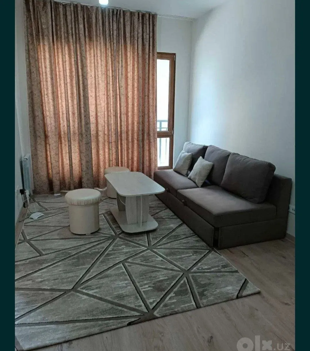 Ижарага берилади 1 хонали квартира, 35 м², 3/16 қават — Юнусобод тумани