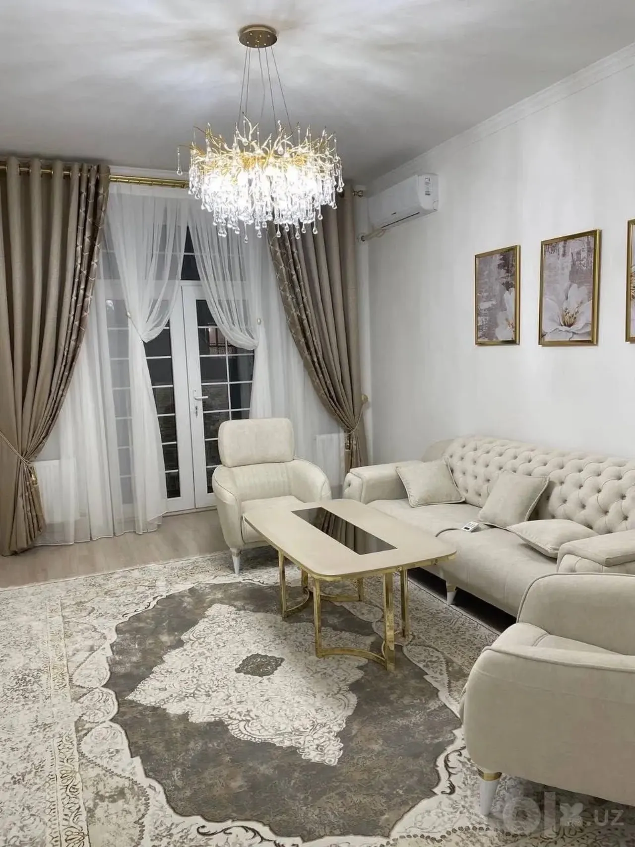 Ижарага берилади 3 хонали квартира, 80 м², 3/8 қават — Миробод тумани