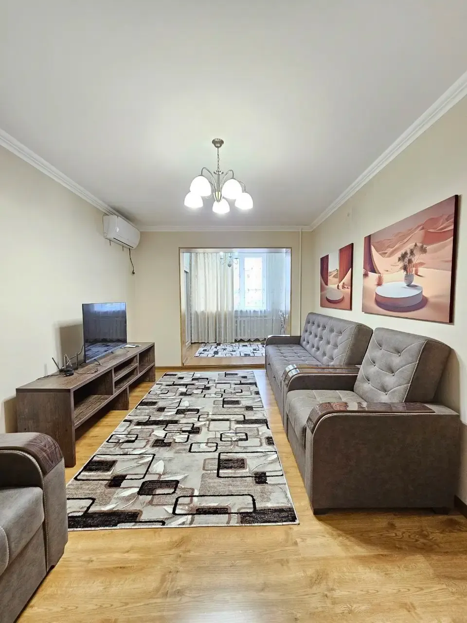 Ijaraga beriladi 2 xonali kvartira, 55 m², 3/4 qavat — Mirzo Ulugʻbek tumani