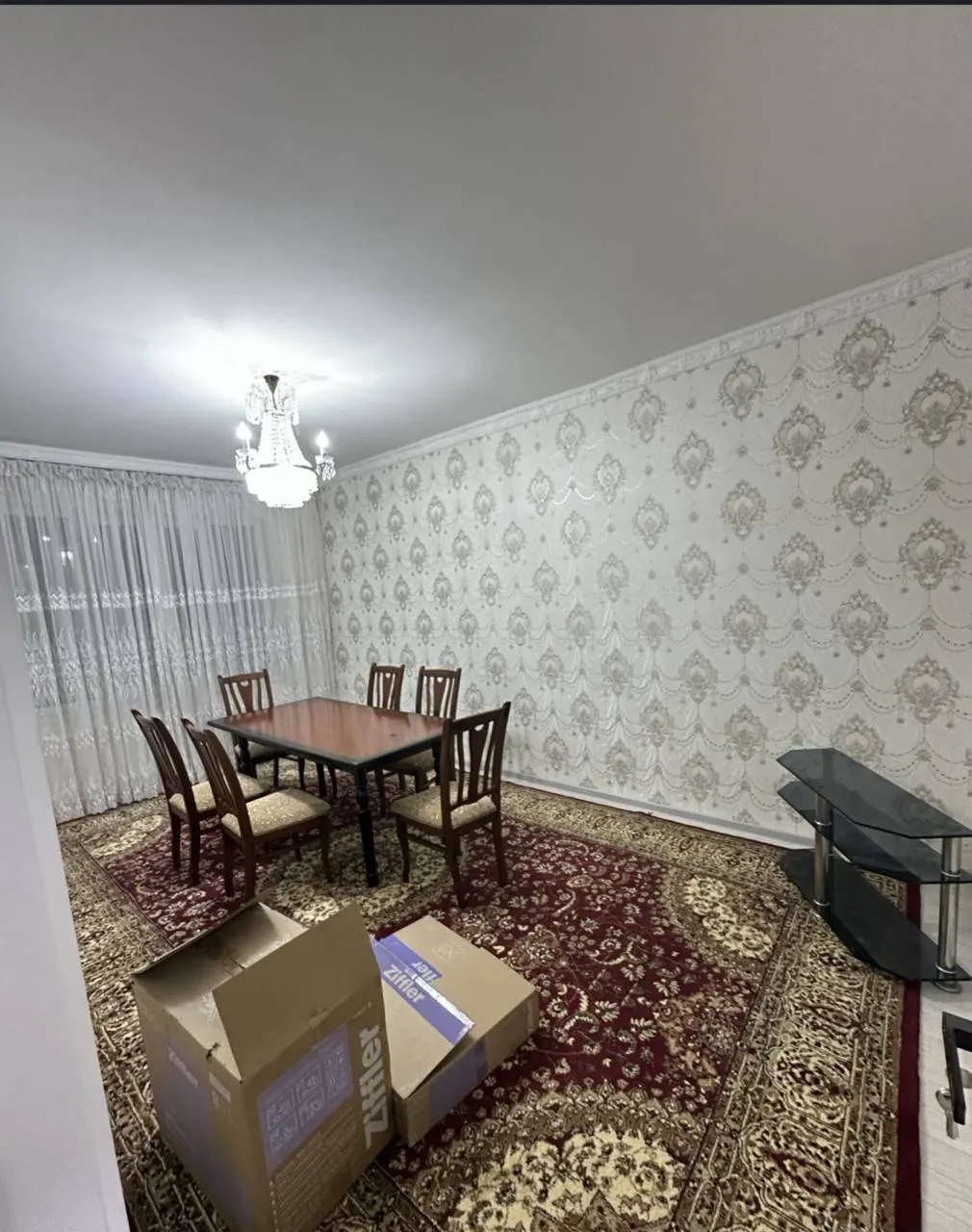 Ижарага берилади 2 хонали квартира, 58 м², 1/4 қават — Олмазор тумани