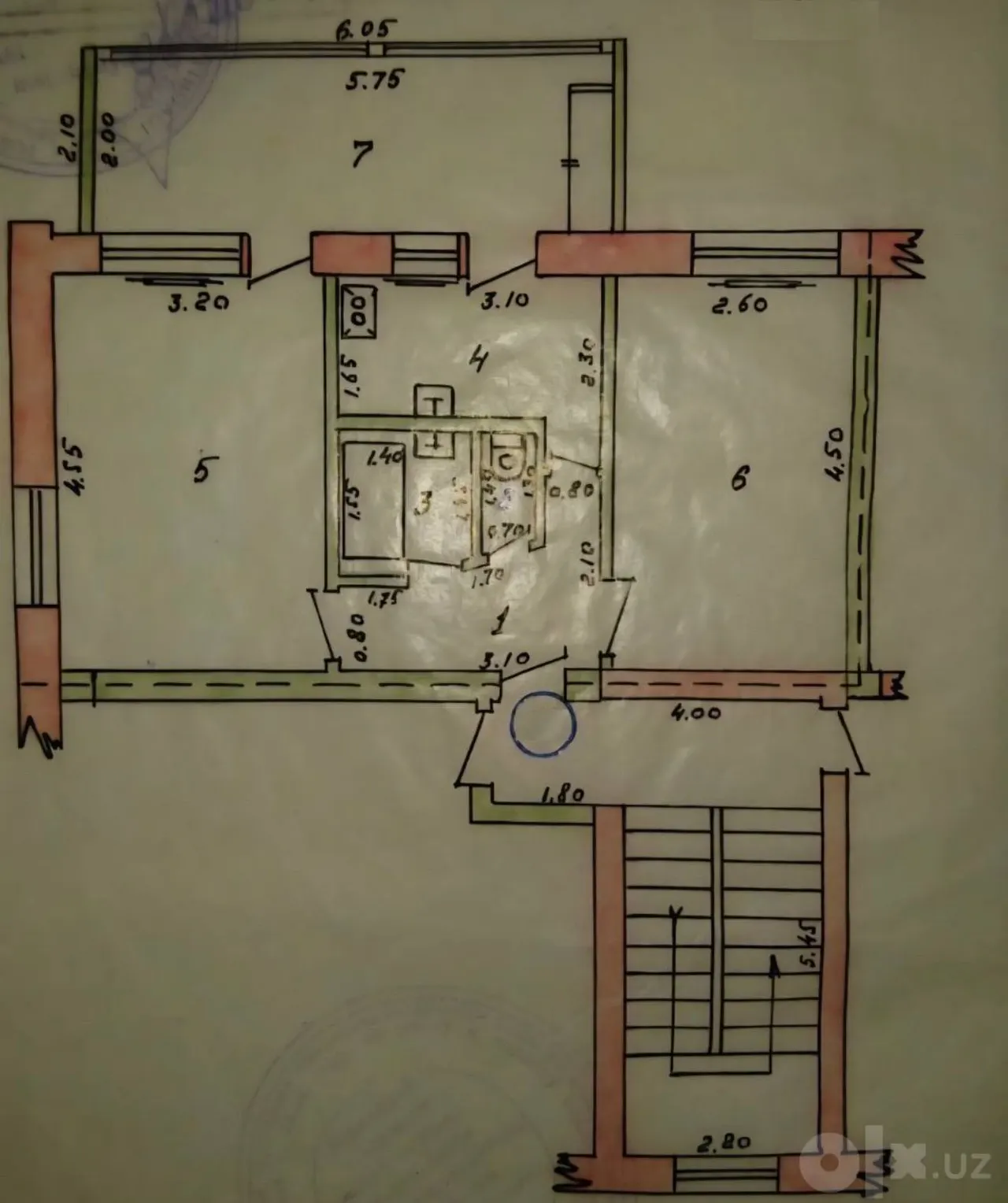 Сотилади 2 хонали квартира, 50 м², 4/4 қават — Яккасарой тумани
