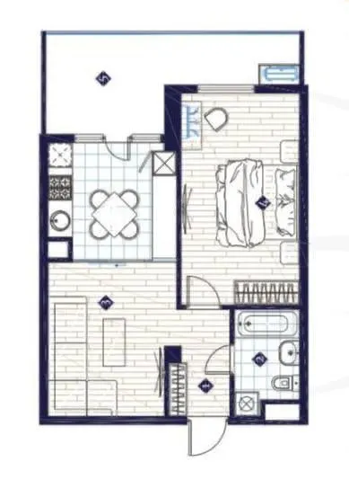 Sotiladi 2 xonali kvartira, 40 m², 12/14 qavat — Yunusobod tumani