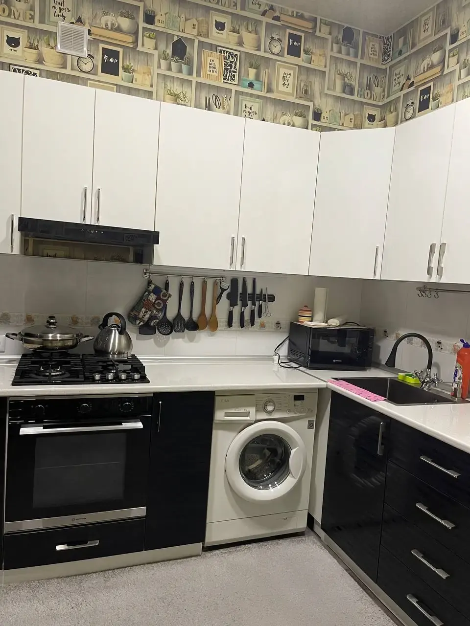 Продаётся 2-комнатная квартира, 55 м², 2/3 этаж — Сергелийский район