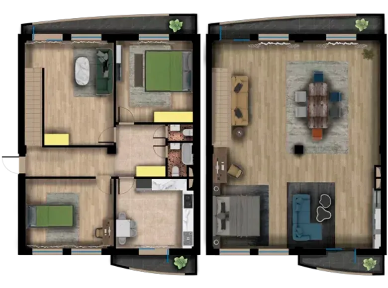 Сотилади 3 хонали квартира, 118 м², 9/9 қават — Яккасарой тумани