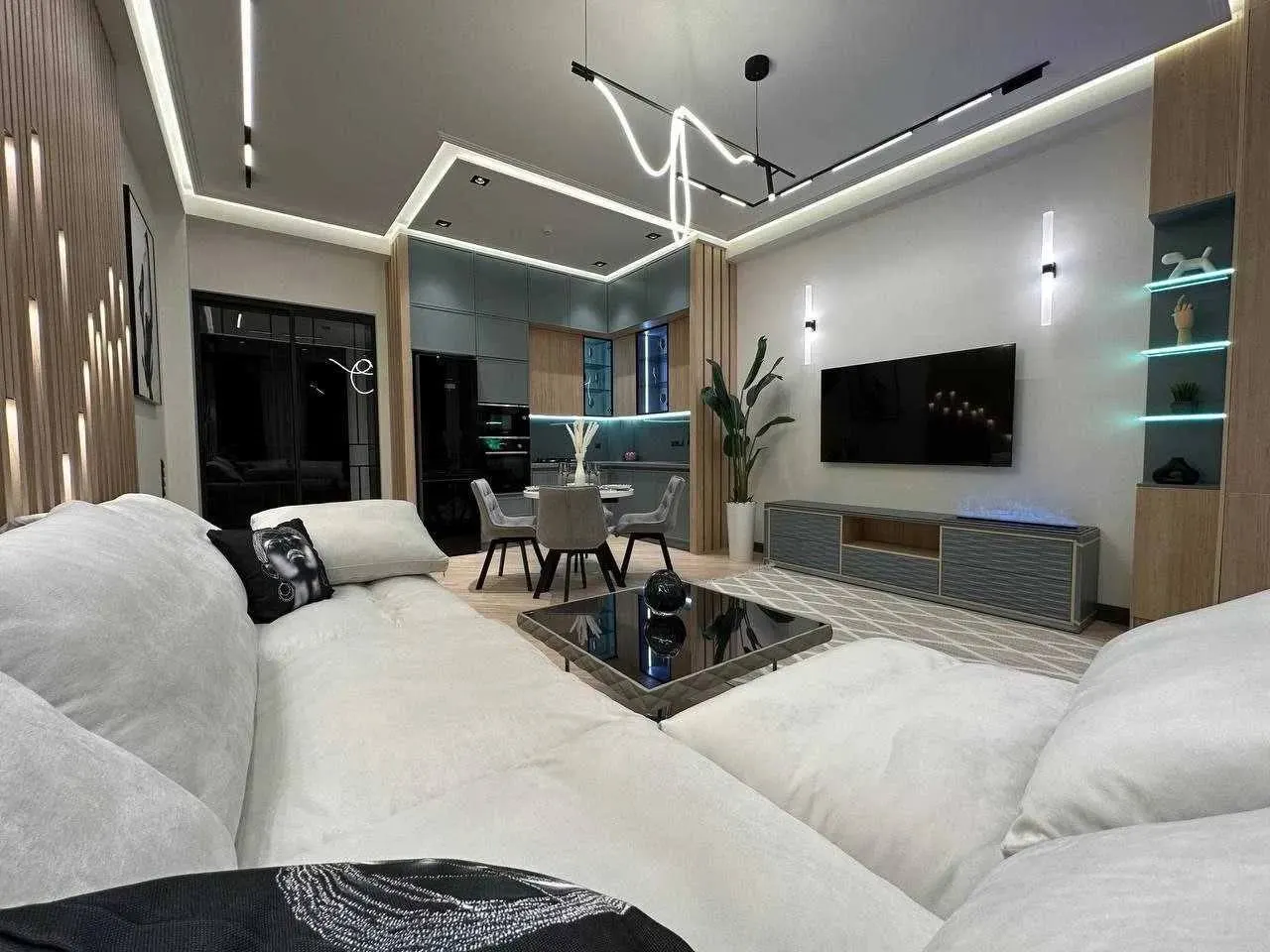 Ижарага берилади 2 хонали квартира, 76 м², 8/12 қават — Миробод тумани