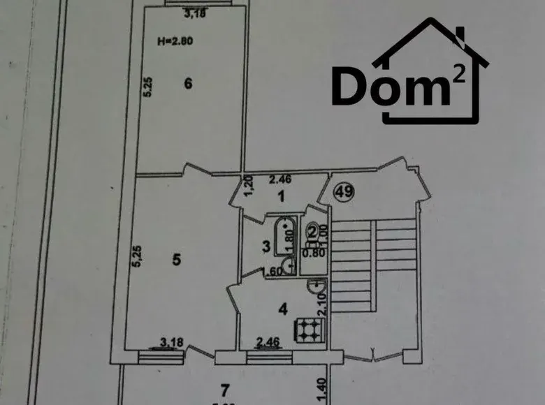 Сотилади 2 хонали квартира, 52 м², 2/4 қават — Чилонзор тумани