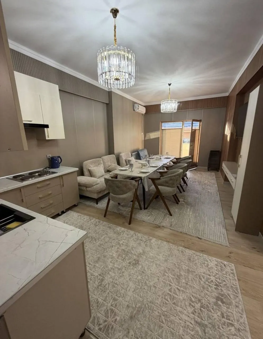 Посуточно 3-комнатная квартира, 61 м², 2/5 этаж — Бостанлыкский район