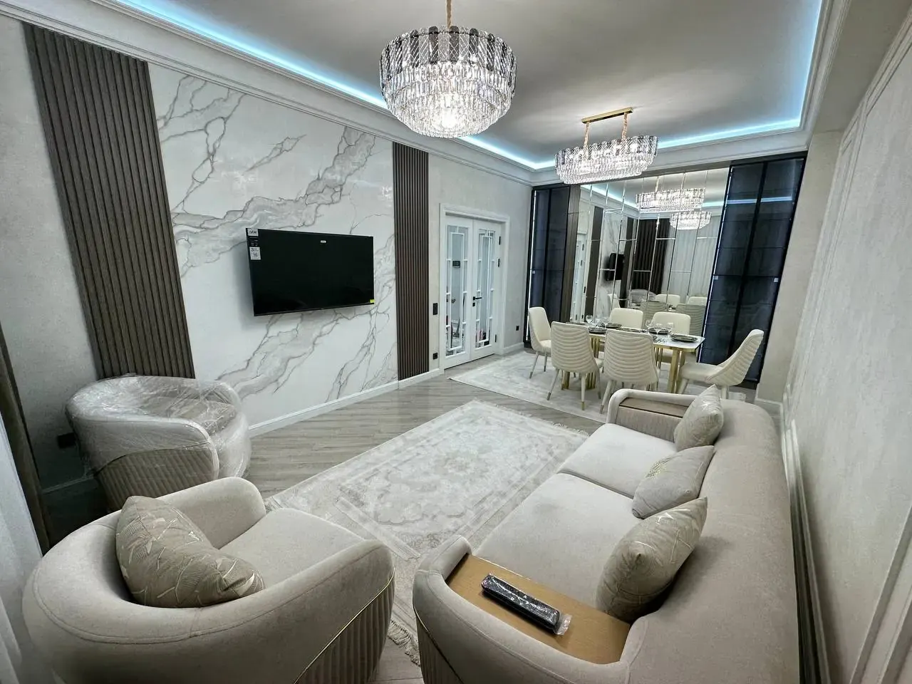 Сдаётся 3-комнатная квартира, 95 м², 5/7 этаж — Шайхантахурский район