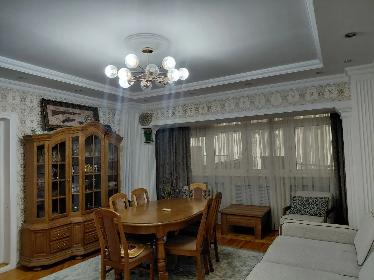 Продаётся 4-комнатная квартира, 92 м², 2/9 этаж — Шайхантахурский район