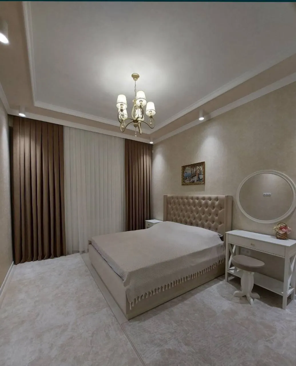 Ижарага берилади 2 хонали квартира, 55 м², 4/9 қават — Чилонзор тумани