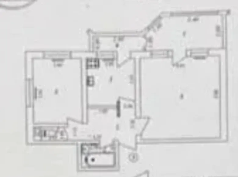 Продаётся 2-комнатная квартира, 50 м², 1/4 этаж — Яшнабадский район