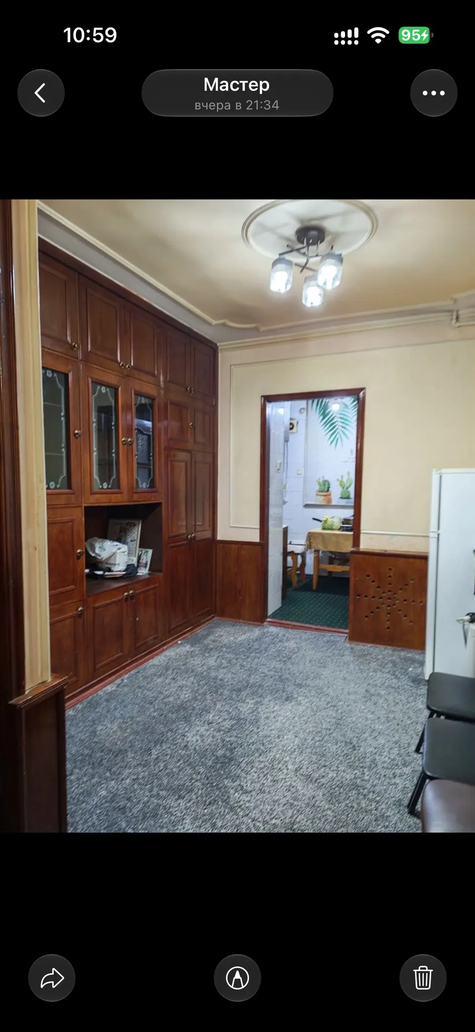Сдаётся 3-комнатная квартира, 67 м², 1/5 этаж — Шайхантахурский район
