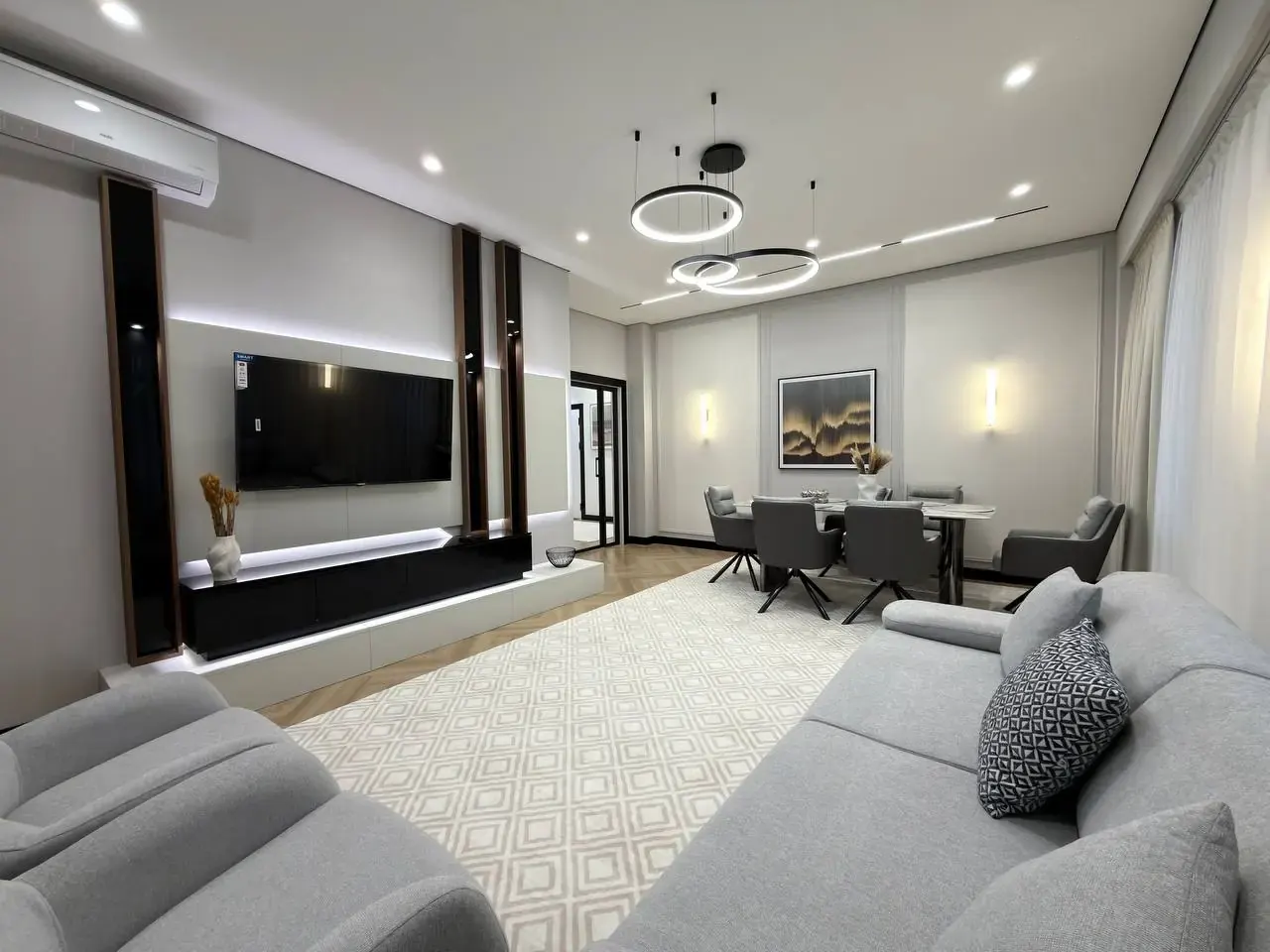Ижарага берилади 3 хонали квартира, 90 м², 7/12 қават — Миробод тумани