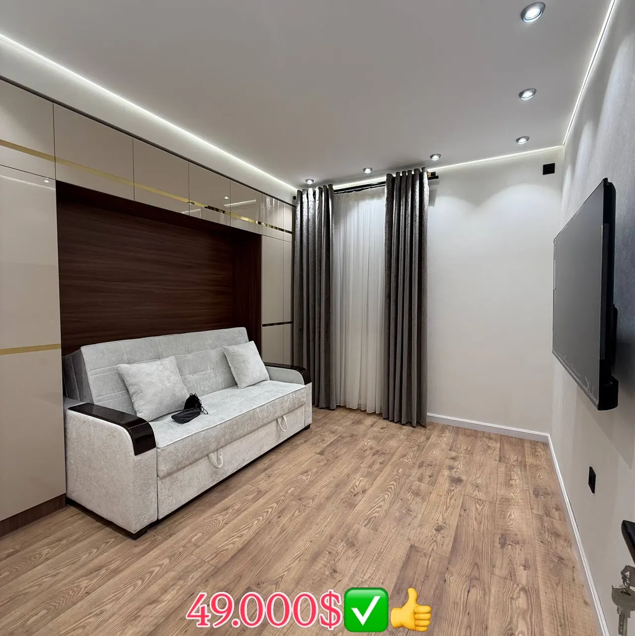 Sotiladi 1 xonali kvartira, 26 m², 8/9 qavat — Yunusobod tumani