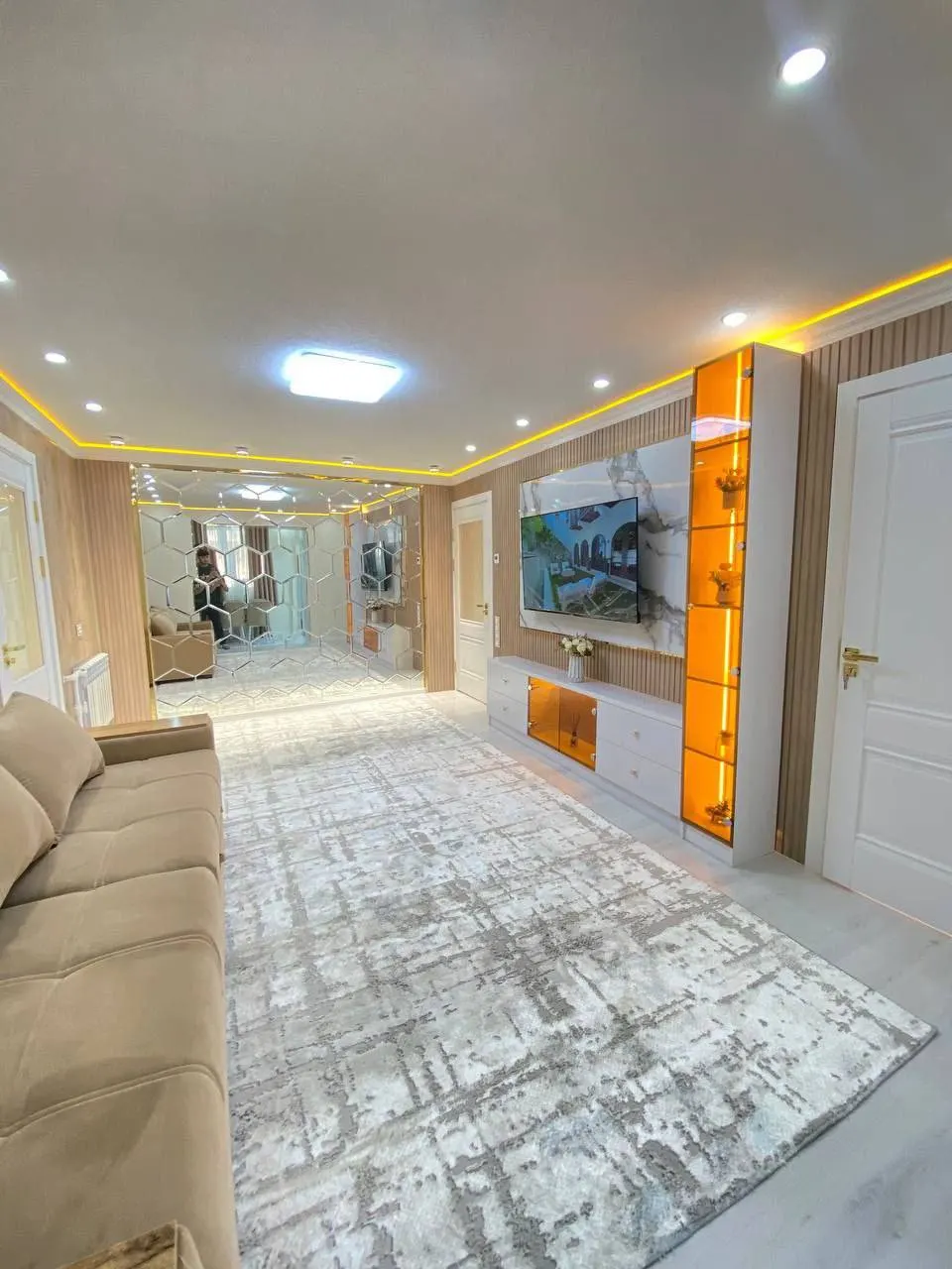 Ижарага берилади 2 хонали квартира, 53 м², 1/4 қават — Чилонзор тумани