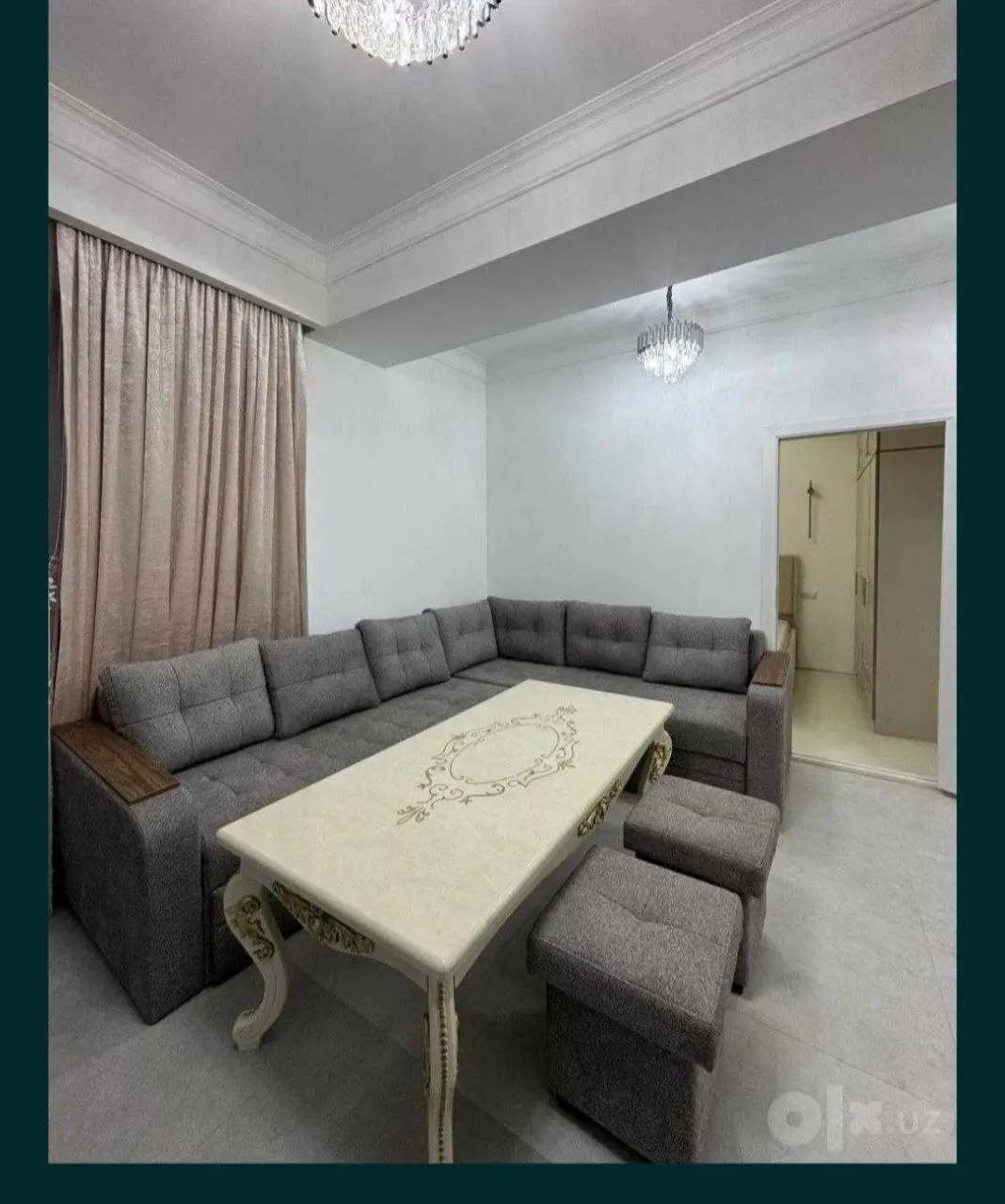 Ижарага берилади 2 хонали квартира, 55 м², 8/10 қават — Шайхонтоҳур тумани