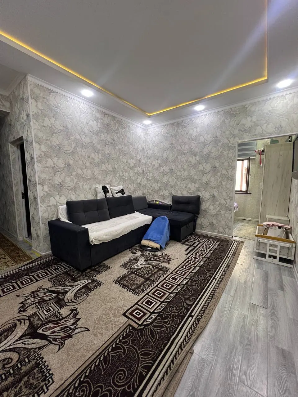Сотилади 1 хонали квартира, 46 м², 6/10 қават — Сергели тумани