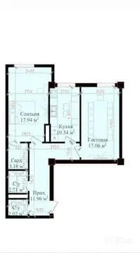 Sotiladi 3 xonali kvartira, 66 m², 10/16 qavat — Yakkasaroy tumani