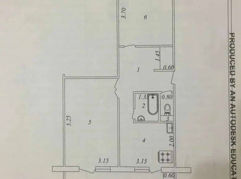 Продаётся 2-комнатная квартира, 65 м², 2/5 этаж — Мирзо-Улугбекский район