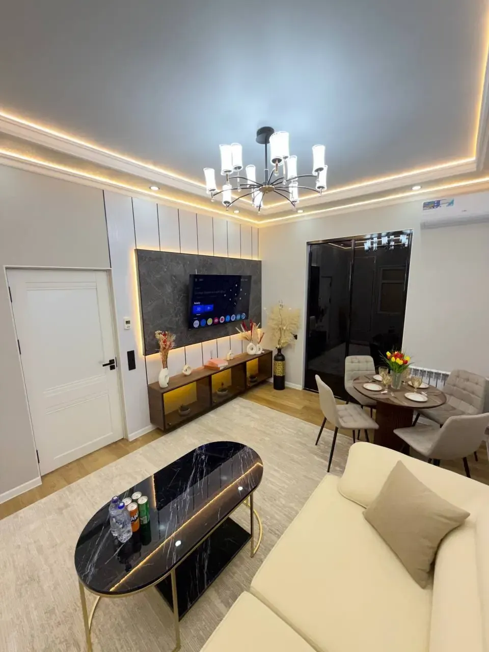 Ижарага берилади 3 хонали квартира, 55 м², 1/4 қават — Чилонзор тумани