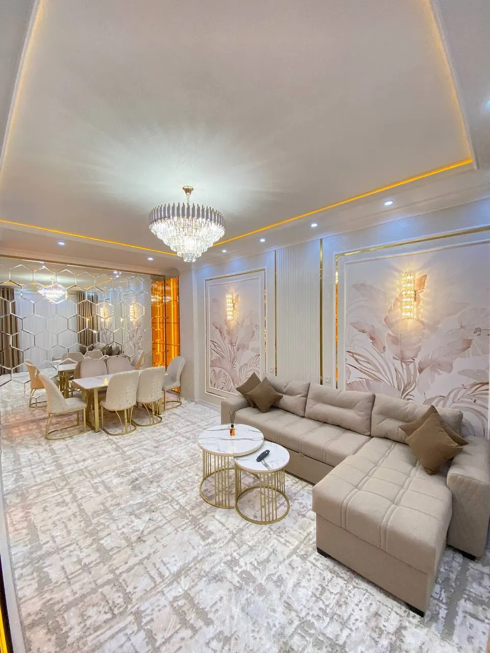 Ижарага берилади 2 хонали квартира, 55 м², 7/10 қават — Яккасарой тумани