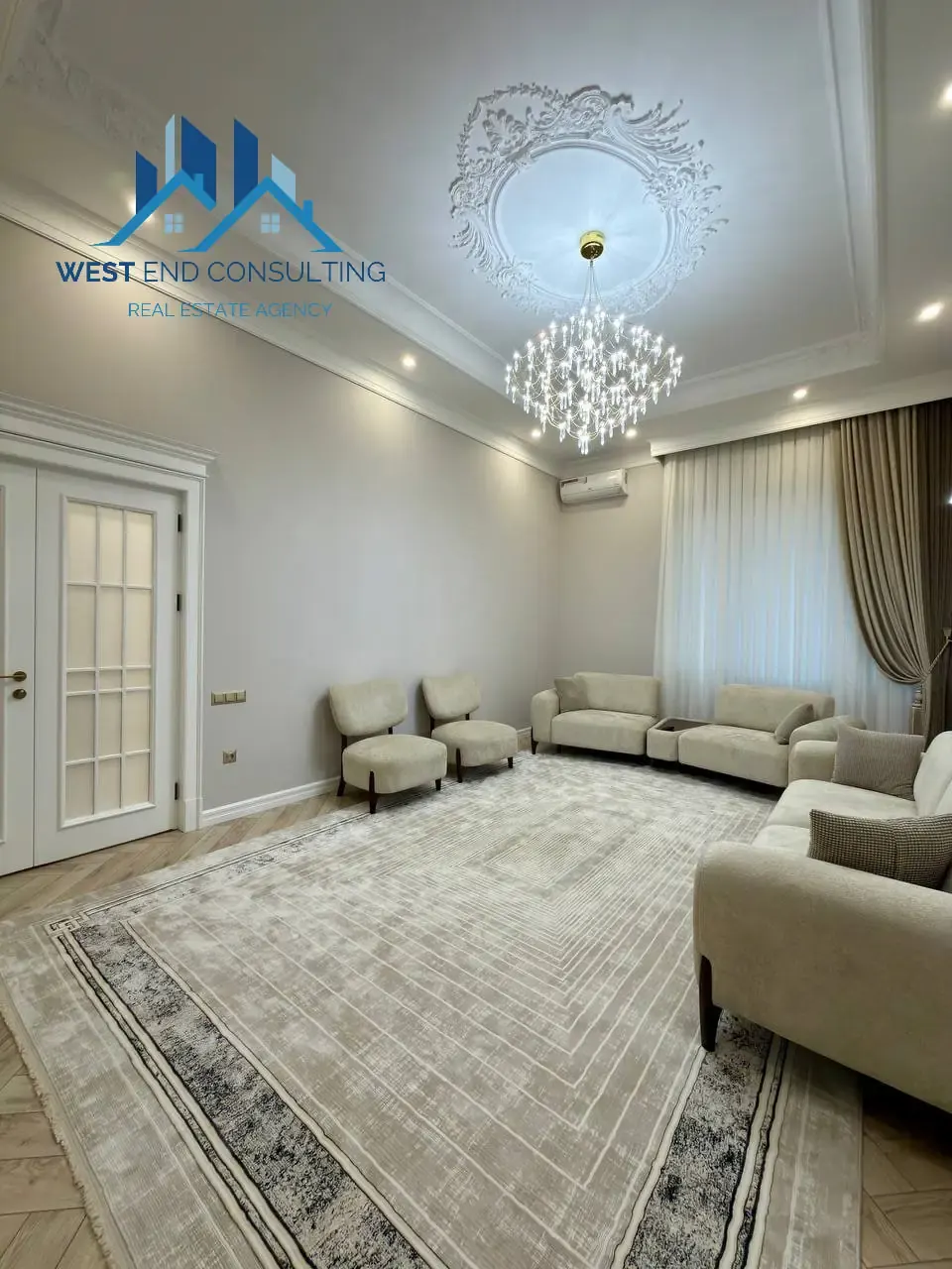 Ижарага берилади 3 хонали квартира, 83 м², 1/8 қават — Миробод тумани