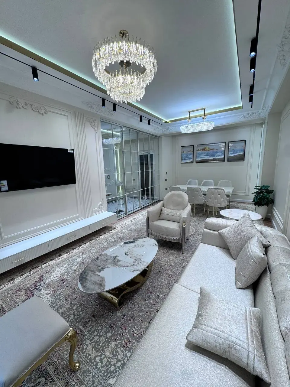 Ijaraga beriladi 3 xonali kvartira, 95 m², 4/7 qavat — Shayxontohur tumani