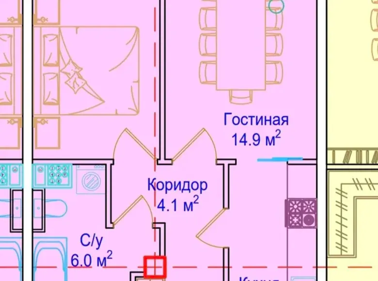 Сотилади квартира — Миробод тумани