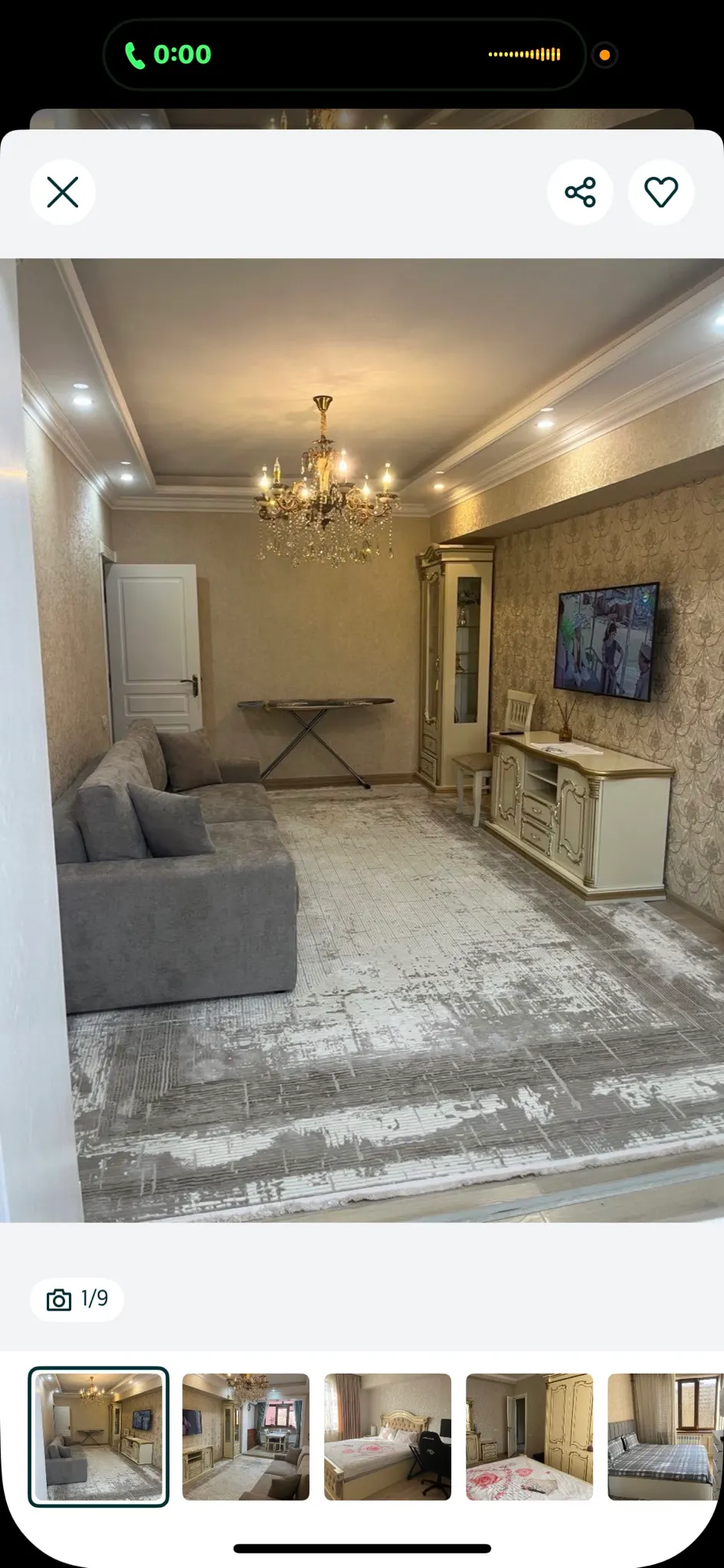 Ижарага берилади 4 хонали квартира, 100 м², 3/5 қават — Юнусобод тумани