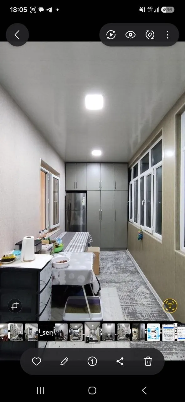 Ижарага берилади 2 хонали квартира, 56 м², 4/5 қават — Янгиҳаёт тумани