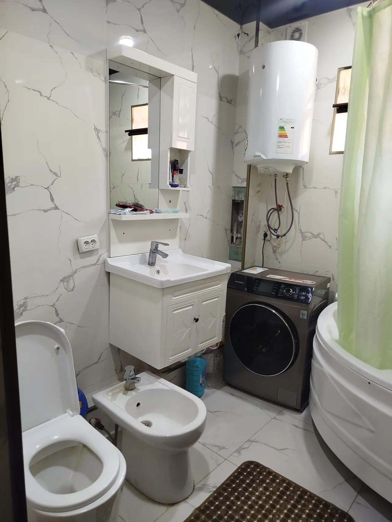 Ijaraga beriladi 3 xonali kvartira, 72 m², 1/2 qavat — Qashqadaryo viloyati