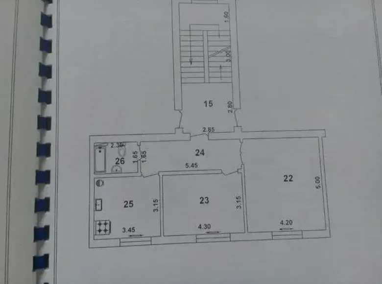 Sotiladi 2 xonali kvartira, 40 m², 1/4 qavat — Uchquduq tumani