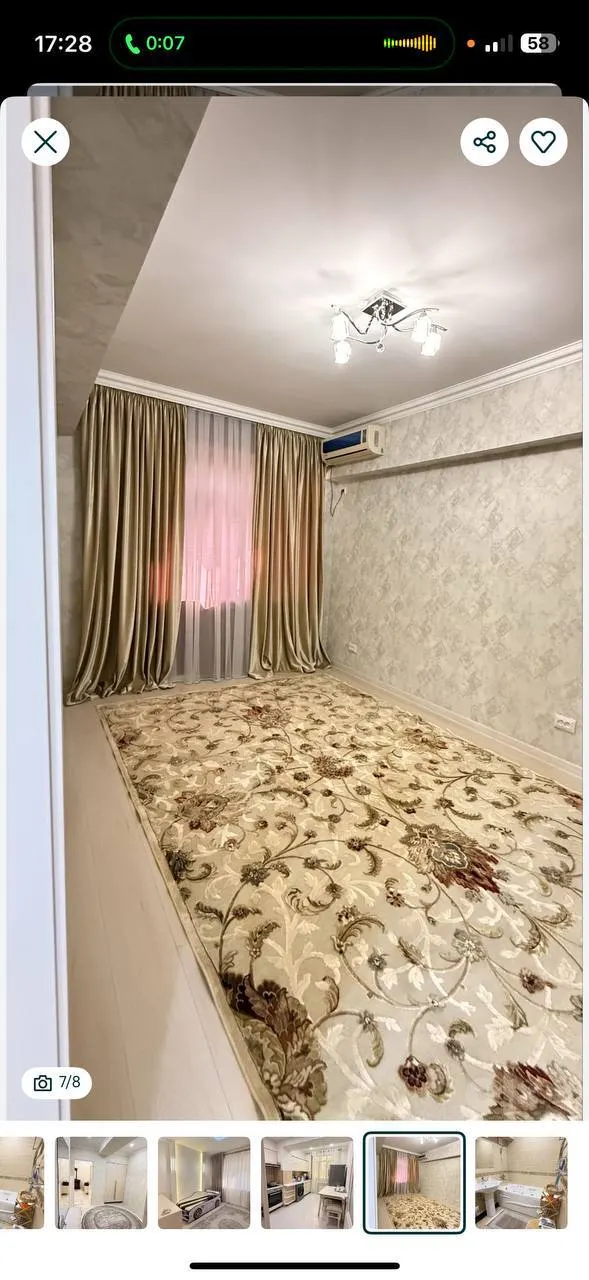 Сдаётся 5-комнатная квартира, 120 м², 2/5 этаж — Юнусабадский район