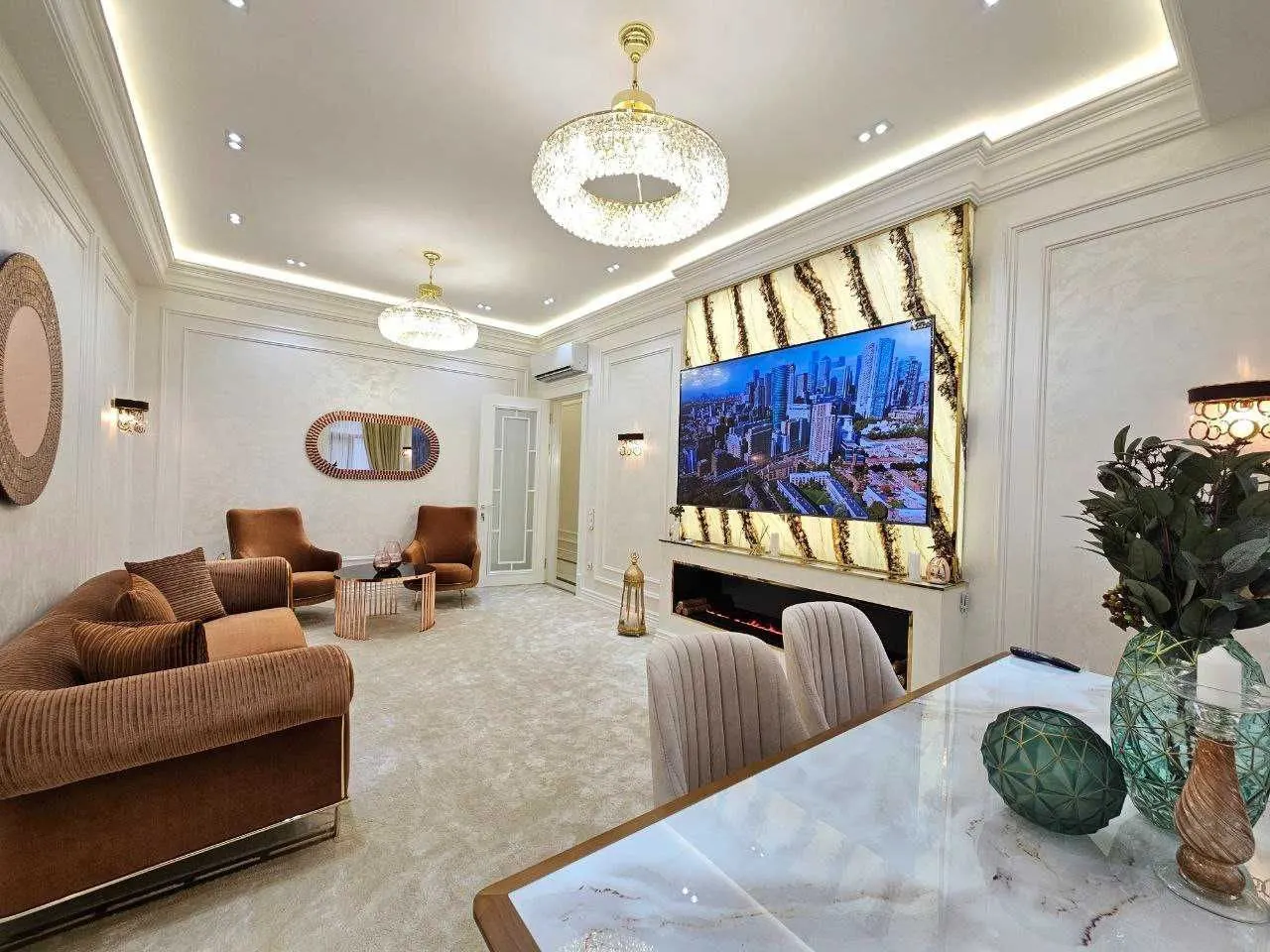 Ижарага берилади 3 хонали квартира, 100 м², 4/7 қават — Миробод тумани