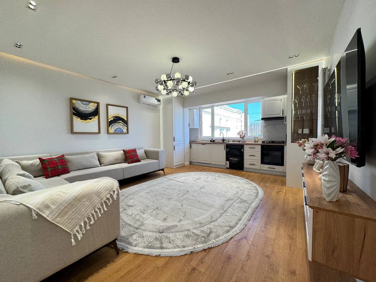 Ижарага берилади 3 хонали квартира, 67 м², 5/9 қават — Миробод тумани